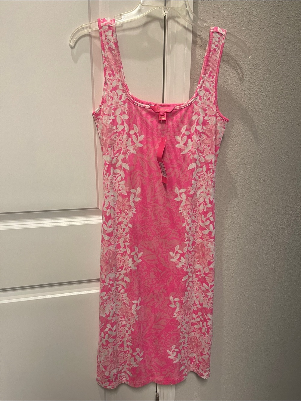 Lilly Pulitzer Mick Square Neck Ribbed Dress NWT